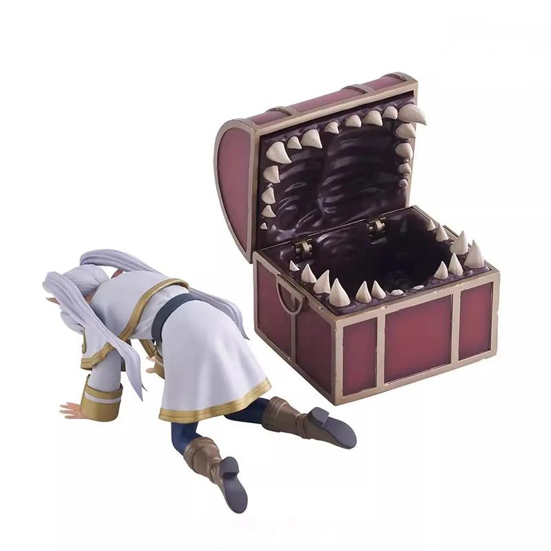 

12CM Frieren Beyond Journey s End Frieren Treasure Box Monster Anime Figure Toy Fern Noodle Stopper Action Figurine