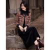 Elegant Thickened Tweed Skirt Suit