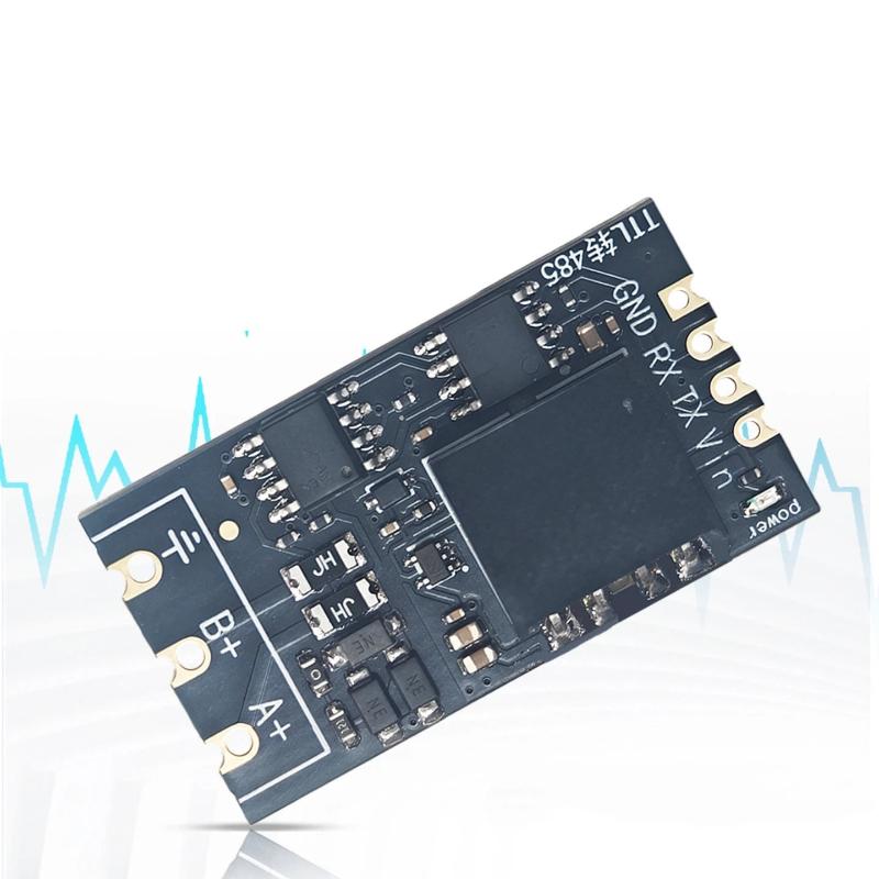 Lsolated Ttl To Rs485 Converter Module 3.3V/5V Auto Direction Switching High-Speed 2Mbps For Uart Serial Communication