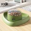 Interactive Dog Feeder Triangular Treat Dispenser, Slow Toy, Reward Cat Food Toy Training Fun Puzzle for Dogs Cats Mental Stimulation Pet