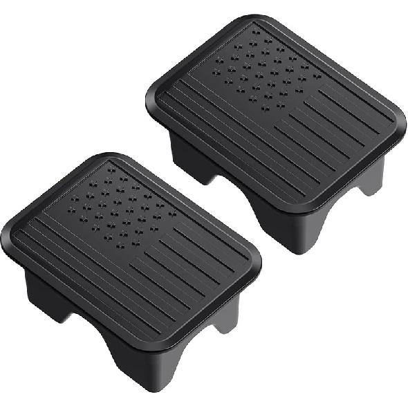 Bed Rail Stake Pocket Covers For Dodge Ram 1500, Rear Truck Tonneau Covers, Stake Hole Caps Plugs, Apply To 2024 2025 Dodge Ram 1500 2500