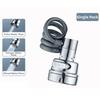 Retractable Faucet Extender with 3 Water Modes for Kitchen Sink Sprayer Silver 81x52x27mm ABS PC Fit Most Faucets