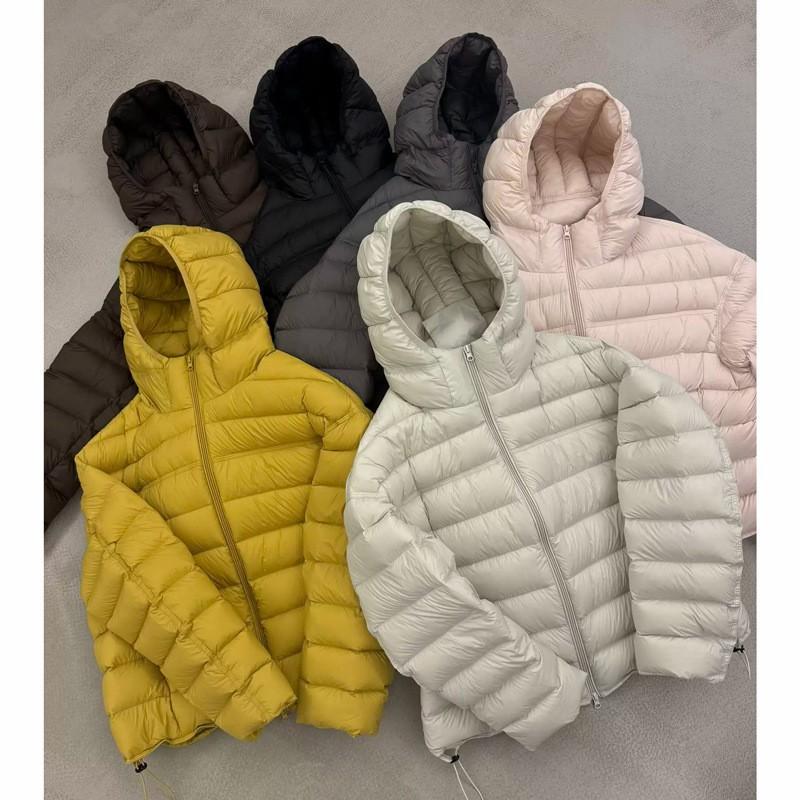 Womens Short Puffer Hooded Cotton Jacket Loose Warm Winter Casual Coat Petite Women 2026