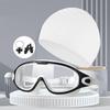 Norman Waterproof Anti-fog Electroplated Swimming Goggles Set