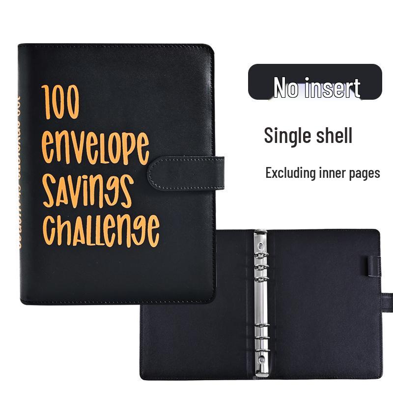 A5 Couple's 100-Day Savings Notebook with Insertable Binder