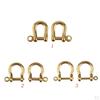 Brass Anchor Shackle Strap