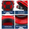 Chainsaw Protective Helmet with Steel Mesh Face Shield for Garden Safety