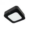 Downlight Kwadrat Oczko Sufitowe Oprawa Sufitowa 6W Cct 2W1 Czarny Nt/Pt