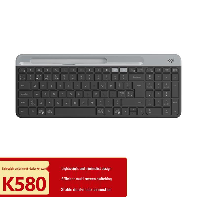 

Logitech K580 Wireless Bluetooth Slim Silent Keyboard