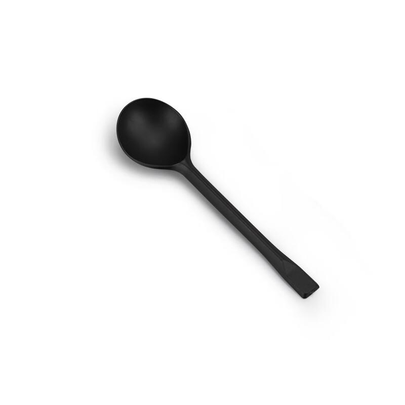 Xiao Yue Ya Disposable Black Plastic Spoons