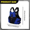 Gilet de Kayak Adulte Gilet de Sauvetage Polyvalent pour Canoë Sports Nautiques Kayak S bleu foncé