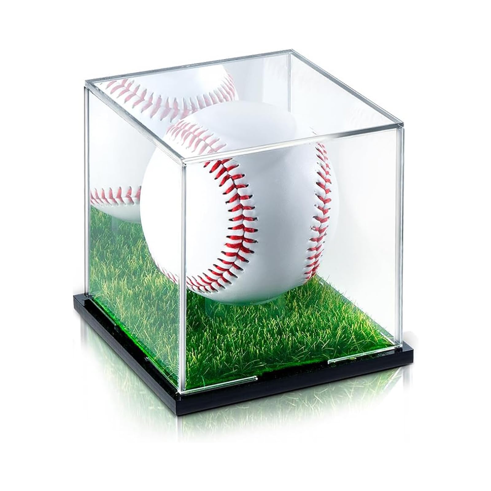 

Тубби Кейс для мяча с автографом с искусственным газоном и Идеально подходит для подписанных мячей для гольфа и хоум-ранов Акриловый коллекционный предмет Идеально подходит для демонстрации Вашего драгоценного чёрный