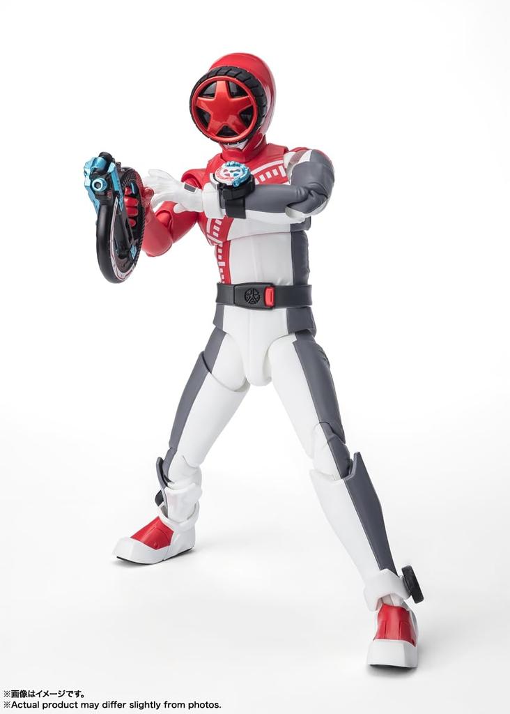 Bakujo Sentai Bunger Bun Rød ca 145 mm PVC ABS malt bevegelig figur SHFiguarts &