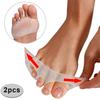 1 Paio Cuscinetti per Dita Morbido Silicone Gel Ammortizzante Anti-Avampiede Separatore per Dita Correzione Metatarsale Cura del Piede Cuscinetto per Scarpe