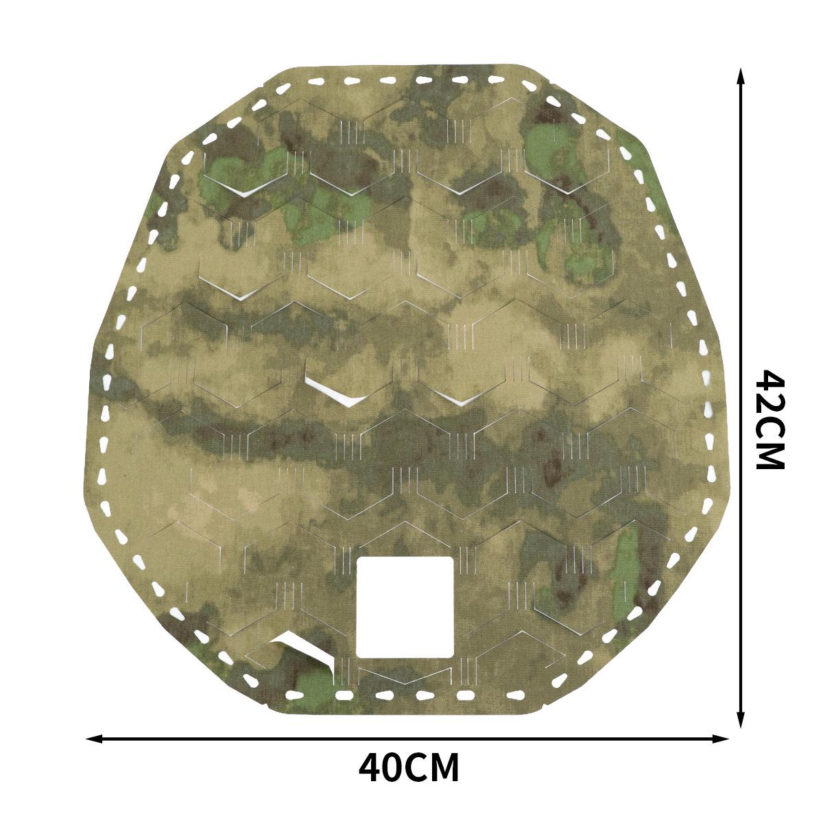 

Tcmaoyi Tactical Camouflage Helmet Cover for High-Cut Helmets