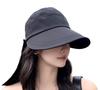 Sun Visor Wide Hat with Neck Sun UV Heat Small Face Sun Visor for Summer [Electric Circus] Visor, Hat, Brim, Cover, Protection, Sunburn, Protection,