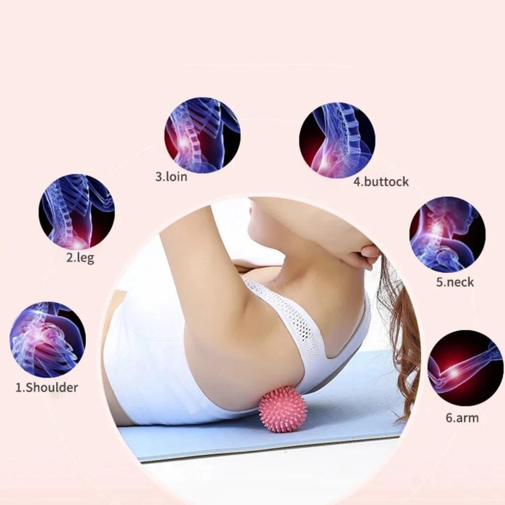Hard Fascia Massage Ball for Myofascial Release, Muscle Relaxation Yoga Fitness Shoulder Neck Foot Meridian Massage