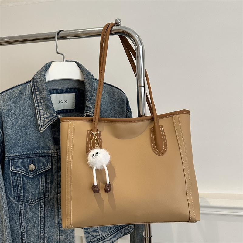 New Trendy Niche Design Tote Bag Retro Large-capacity Bag Women's Bag Fashionable Shoulder Commuter Bag