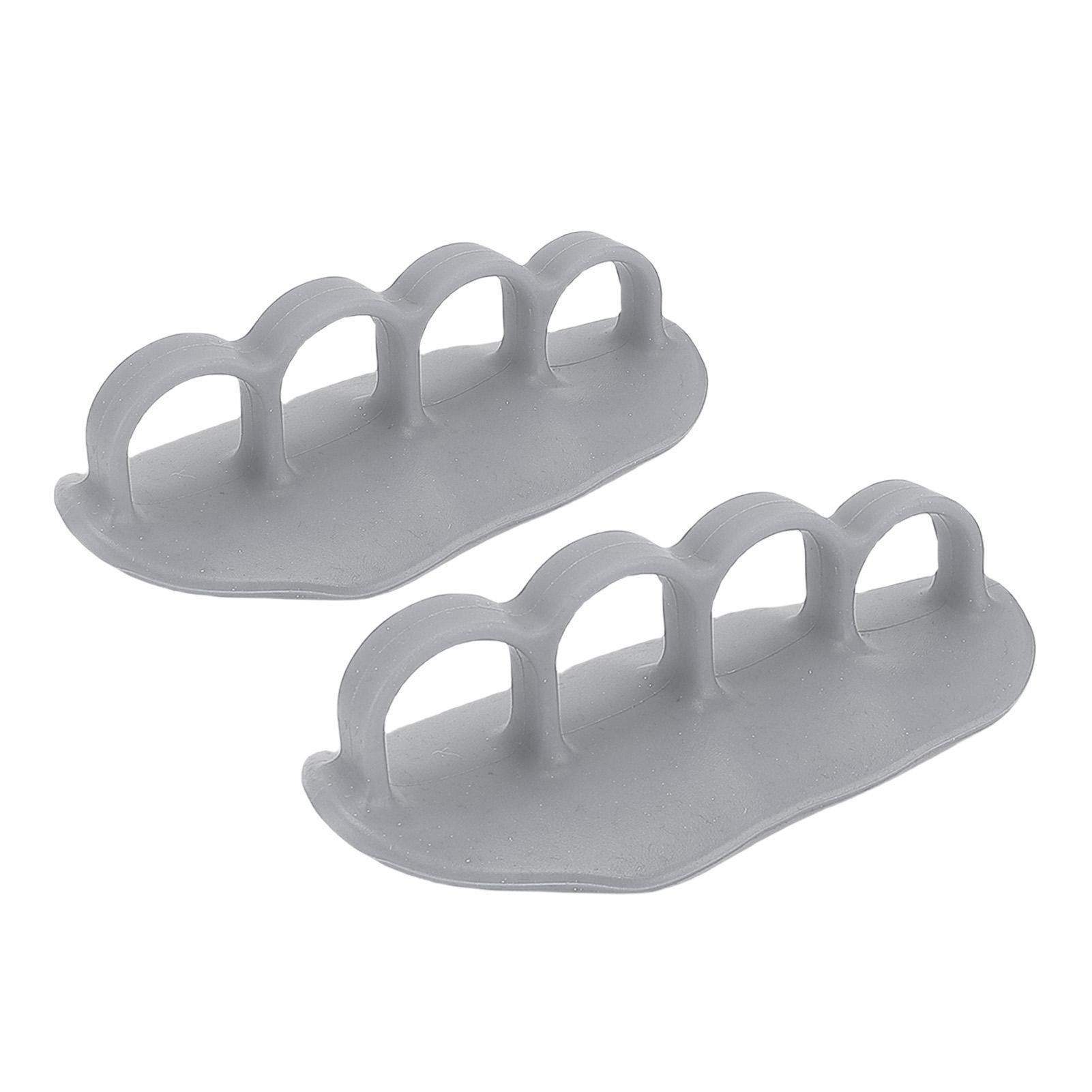 

1 Pair Workout Grips Multifunctional Weight Lifting Rubber Gym Grips for Barbell and Dumbbell Black сірий колір