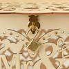 Business Card With Pattern Invitation Gift Party Supplies Wedding Decoration Card Box Wooden Box