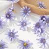 100Pcs 4Cm Fake Silk Daisy Head Wedding Party Christmas Crafts Wreath Home Decoration Diy Candy Box Scrapbook Artificial Flowers