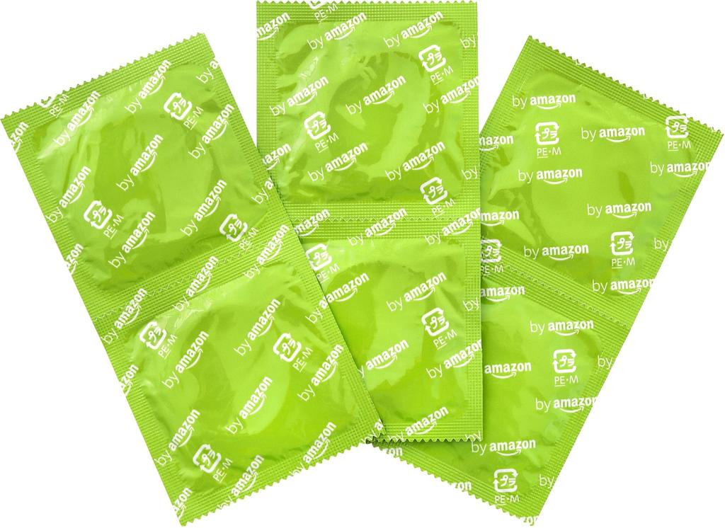 by amazon Natural rubber latex condom natural fit type M size 56 pieces 0.03mm