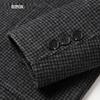 Men's Slim Fit Double-Faced Wool Blend Blazer
