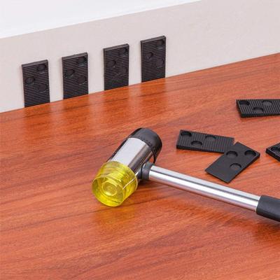 23Pcs/Set Laminate Flooring Installation Kit with 20 Floor Spacers Tapping Block Mallet Pull Bar Vinyl Plank Wood Floor Installation Tools Kit
