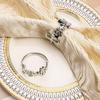 Simple Letter Napkin Ring for Creative Hotel Decoration