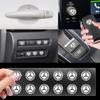 4 Stück Auto Türschloss Schlüsselloch Aufkleber Dekoration Schutz Styling Für Mercedes benz A C E S Klasse CLA CLS W212 W213 W204 W205 amg