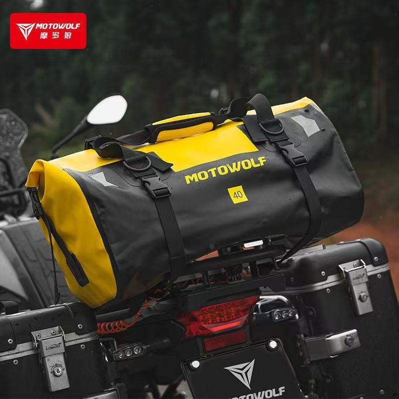 Motorcycle Travel Bag Waterproof Large Capacity Storage Pannier Long Distance Riding Off Road Adventure