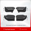 Velour-Padded Protective Liners for Tesla Model 3 Door Compartments