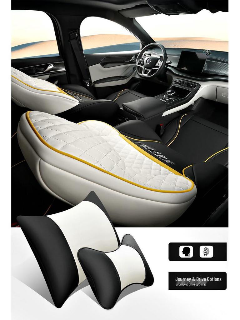 BYD Qin Plus EV/DMI Full Wrap Leather Seat Covers – All-Season, 5-Seat Set