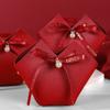European Ins Style Leather Handheld Wedding Candy Gift Packaging Bag