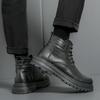 Men's High-top Riding Boots 2026 New Style Autumn and Winter British Retro Versatile Thick-soled Men's Side Zipper Leather Boots