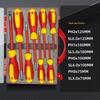 High Hardness Insulated Magnetic Screwdriver Set: Phillips & Flathead for Household Use