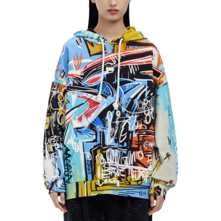 Li Ning Sweatshirts Unisex All Over Print Hooded Moderate Other LWDT007-1