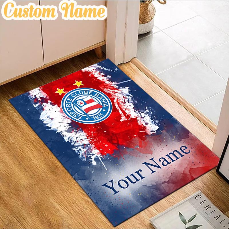 Custom Name Esporte Clube Crest Rug, Office Rug, Chair Rug, Carpet for Living Rooms, Doormat Game Rug Home Decor Christmas Gifts