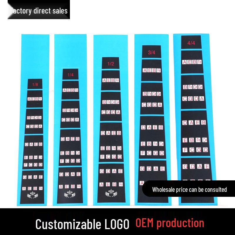 

Violin Fingerboard Position Markers Stickers - Violin Accessories 1/4