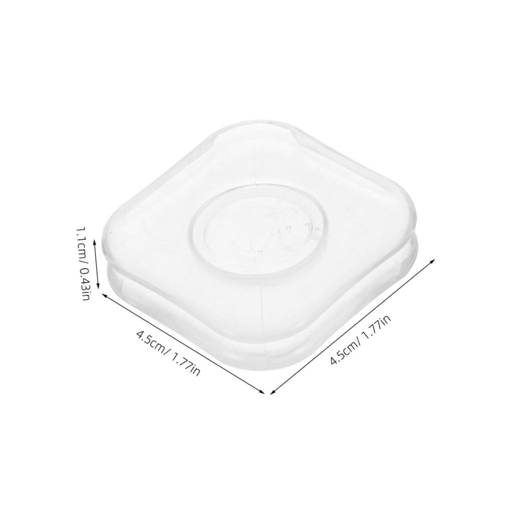 ABOOFAN 4 Pcs Nano Wire Patch Silicone Pads Removable with Double Sided Tape