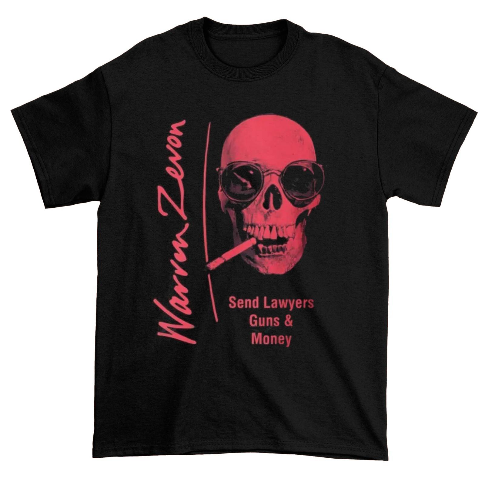 VTG Warren Zevon Send Lawyers Guns and Money T-Shirt Men All Size VA563 XXL