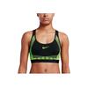 Nike Logo Print Breathable Sports Bra Women Underwear Green 805308-018