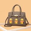 Autumn New Women's Bag Small House Platinum Bag Portable Shoulder Oblique Span Bag