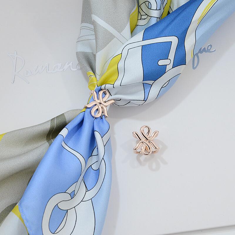 Wanshili Silk Scarf Buckle