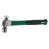 SATA Round Head Hammer with Non-slip Fiberglass Handle, 0.5 lb - Household Striking Tool 92301