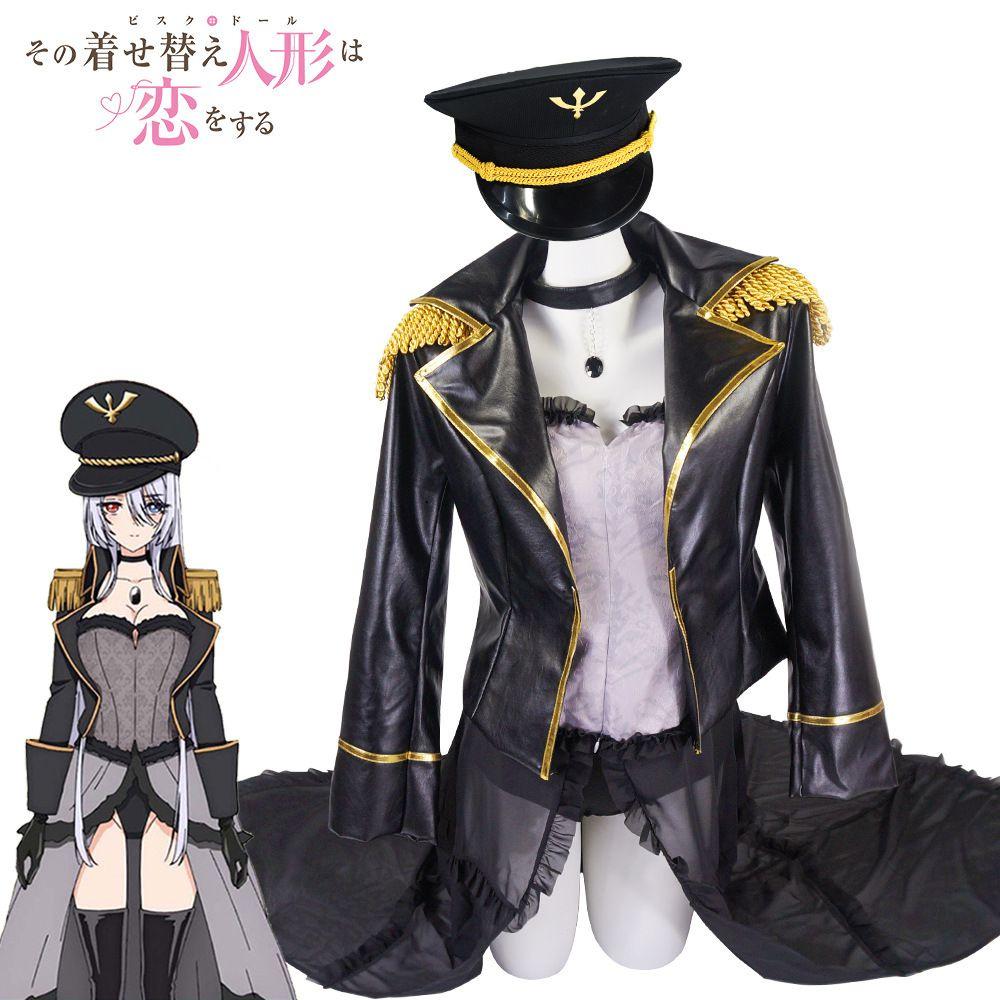 My Dress Up Darling Marin Kitagawa Military Suit Cosplay Costume High Quality And Comfortable Material