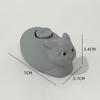 1Pc 3D Printing Rotating Cat Decompression Toy Rotating Cat Emoji Package Ornament Toy