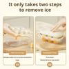 Yousheng Ice Cube Mold with Sealed Lid Large Capacity Silicone Ice Tray One-Click Release Soft Bottom Freezer Safe Ice Maker for Kitchen