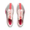 Li Ning Feidian 6 Challenger Basse top Plaque Carbone Chaussures de Running Décontractées Homme Champagne Blanc ARMW003-9