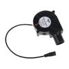 Ventilátor pro gril 7530 75mm Nastavitelná rychlost DC12V 3700R Kempingový vařič Ventilátor Blower